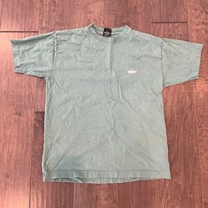Obey Green T-Shirt Small